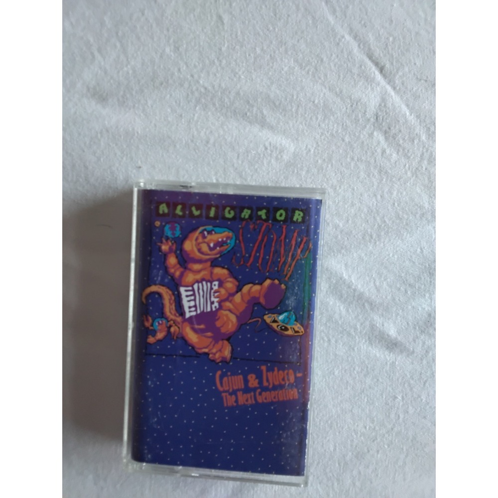 Alligator Stomp‎ Cajun Lydeco The Next Generation Cassette Tape Music Album